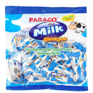 Permen Lunak Susu / Chewy Candy Milk Parago 60 Gr Varian Mints Grape / Anggur Susu / Original  Chocolate / Coklat Orange / Jeruk Jahe / Ginger Matcha Coconut