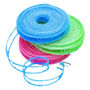 10m Non-slip Windproof Clothesline Fence-Type Clothes Hanging Rope Outdoor Washing Line