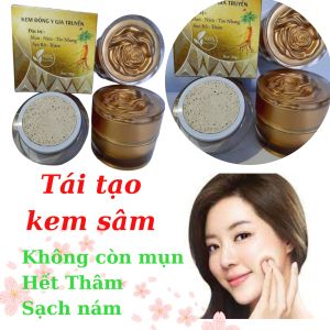 [4/4 HOÀN TIỀN 15%]   Tái tạo sâm tươi hủ hoa hồng 20gr đặc tr mụn nám tàn nhang da không đều màu thâm sạm bong mạnh cao cấp [Cosmestisc Nghia An]