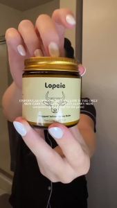 Lopeie Whipped Beef Tallow Balm with Honey Natural Moisturizing Cream for Face and Body Hydrating Skin Balm for Dry Skin Soothing Tallow Skin Care (4.23oz Lavender)