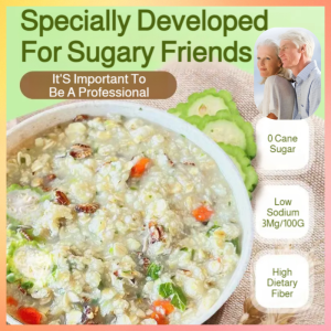 Bitter Melon And Kudzu Root Oatmeal For Diabetics Breakfast Whole Grain Nutritious Oatmeal Suitable For Middle-aged And Elderly Pregnant Women With Diabetes 苦瓜葛根燕麦片 Bitter Melon Dan Kudzu Root Oatmeal