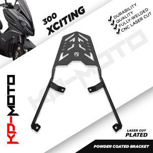 KYMCO XCITING 300 I / TOPBOX BRACKET / BLAC POWDER COATED / HEAVY DUTY / ORIGINAL / MOTRCYCLE ACCESSORIES / KYMCO