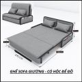 Giường ngủ sofa gấp gọn thành ghế sofa. Sofa giường đa năng có ngăn chứa đồ. Giường sofa thông minh. Tặng kèm 2 gối. 
