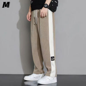 Celana Korduroi Lurus Longgar pria Korea Pinggang Tinggi Celana Retro Kaki Lebar Celana Panjang Corduroy Casual Model lurus pria celana korduroy Mode retro gaya Korea kain tahan kerut Mode untuk Korduroi Celana Kasual hitam abu cokelat M-3XL
