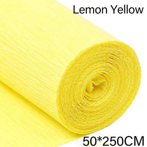 Crepe Paper Premium Rolls Decor DIY Flower Gift Wrapping Wedding Decoration Flower Arts Craft TPC