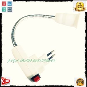 G561 ORIGINAL SAMBUNGAN LAMPU SAKLAR SPIRAL 20 CM EXTENSION FITING E27 COLOK COLOKAN LAMP LED BOHLAM
