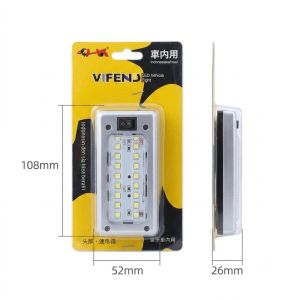 12V-24V Car Interior Reading Lamp LED 12V X 24V Panel Light For Car Interior