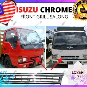 LOSERI PREMIUM Chrome Truck Lori Isuzu Hicom Japan Spec Grill Chrome Salong 1Ton 3Ton Isuzu Lorry Aksesori Lori