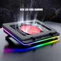 Quạt tản nhiệt laptop Memo FL08 tản khí nén turbo 2400RPM giảm nhiệt thực sự chuyên dụng cho máy tính đồ họa gaming - Đế tản nhiệt Laptop. 