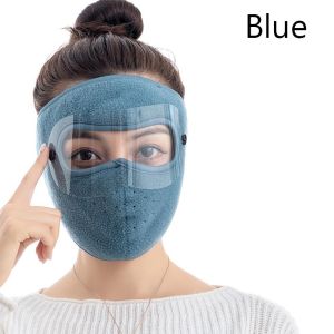 Winter Windproof Headgear Mens Hat Full Face Protection Cold Proof Mask Outdoor Thermal Full Face Mask Autumn and Winter Cycling Windproof and Cold Ear Protection Mask 2-in-1 Breathable Winter Thermal Mask