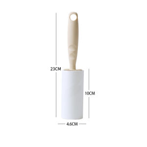 New Lint Roller Design Replacement Paper Efficient Cat Hair Removal Straight Tearable Replacement Paper