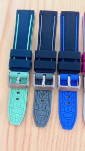 20mm Colored Silicone Strap for X Moon Soft Waterproof Quick Release Watch Band Accessories