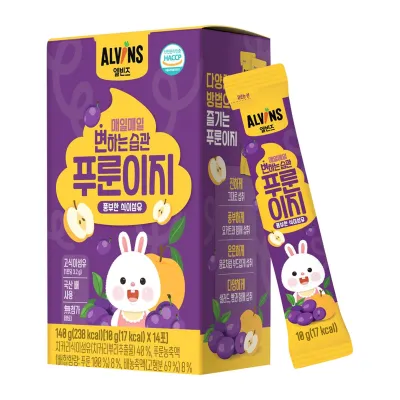 ALVINS Easy-Poo Fiber Sticks (Prune) 14 x 10g