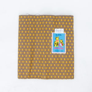 ผ้าถุงลายไทยลายดอก [ฟรีผ้าขนหนูนาโน] ตราแมวคู่ – เย็บสำเร็จ สีสวย พิมพ์ลายคมชัด แถม1ขนหนู15*30