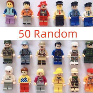 TTSM-Building Block Figure Set Special Policeman Operator Minifigures Toy Gift Hummer block car
