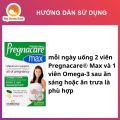 Vitamin tổng hợp cho bà bầu Pregnacare Max Anh 84 viên bổ sung đủ dưỡng chất cho phụ nữ thời kỳ mang thai và sau sinh gồm đủ các thành phần quan trọng như vitamin d, canxi bà bầu, dha bầu, sắt bầu, kẽm, magie- mẹ bean bon. 