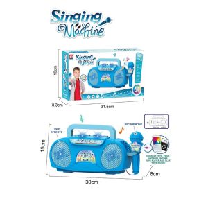 Tatajoy Mainan Anak Mic Karaoke/Singing Machine Little Singer Karakter Singing Machine Microphone MIc Little Singer Motif Kitty
