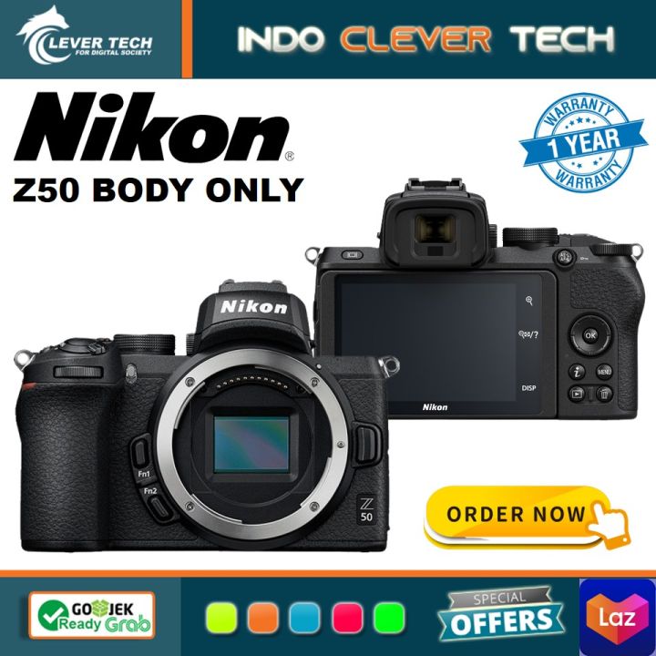 Nikon Z50 Body Only Mirrorless Digital Camera Garansi Resmi Lazada