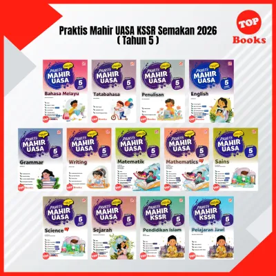 [TOPBOOKS Pelangi] Buku Latihan : Praktis Mahir UASA Tahun 4 5 6 KSSR Semakan (2026)