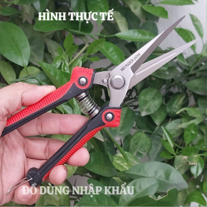 Kéo tỉa cành cây SK5 Japankéo tỉa dăm tỉa lá  bằng thép không gỉ- Kèm lò xo sơ cua