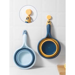 Foldable Collapsible Water Scoop Dipper Water Ladle Multi-purpose Folding Durable Material