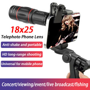 Telescope Long Range Original Universal 18X Zoom HD Optical Cell Phone Lens Observing Telephoto Lens
