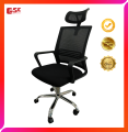 Ghế lưới xoay văn phòng có tựa đầu EVO117A-C. 