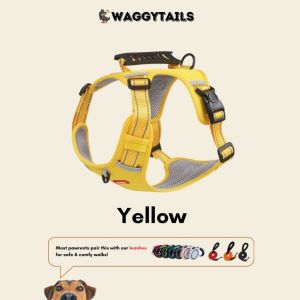 [SG] Adjustable Reflective Dog Harness for Small Medium Large Dogs