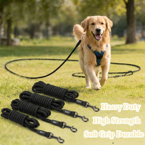 3/5/10/15M Heavy Duty Dog Leash Pet Tracking Rope Ideal for Agility Training Medium To Large Dogs