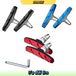 SHNGki 1 cặp bền Xe Đạp im lặng phanh Pads cưỡi phanh núi Pad giày khối miếng đệm cao su lâu dài tốt