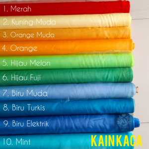 Kain Kaca Per Meter 100cmx150 cm Ter Murah Laris Bahan Dekorasi Gaun Hijab