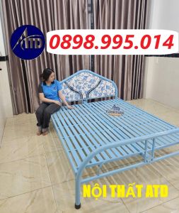Giường sắt hiện đại lắp ráp nhanhgiường sắt cao cấp 1m8 1m6 1m4 1m2 1m 80cm giá rẻ bảo hành 3 năm