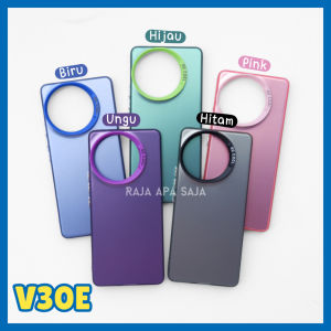 Hard Case For VIVO V30E V30 PRO 5G Hologram Mika Casing Hybrid Silicon Cover Macaron Terbaru 2024