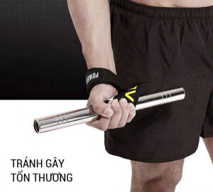 Dây Kéo Lưng Lifting Straps AOLIKES 7635 Chính Hãng Đôi Có Đệm Cổ Tay Chống Trượt