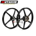 MUTAKIN Mags 522 5 Spoke For HONDA WAVE110 RS125 Front Disc Rear Drum 1.4x1.4x17. 