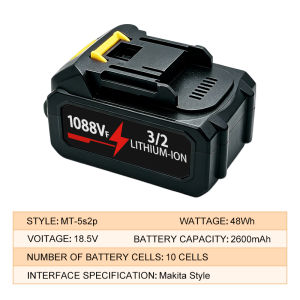 TUNG Makita Lithium Battery 21V 30000mAh High Power Rechargeable 299VF/599VF/468VF/1088VF