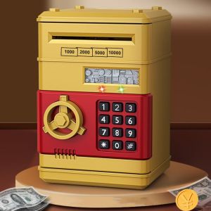 ADDO 6 Colors Electronic Piggy Bank Electronic Password Counter Code Saving Money Box Plastic ATM Machine Kid Gifts