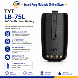 Battery walkie talkie For TYT TC-8000TYT 8000D Walkie Talkie 3600mAh