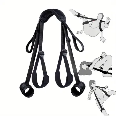 Adjustable Leg Straps for Body Positioning and Exercise - 75cm/29.5inch and 46cm/17.7inch Sizes