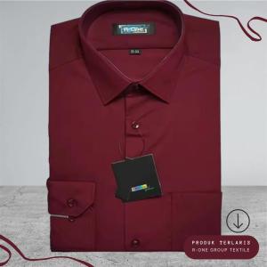 R- ONE & FIT Kemeja berkualitas modern / kemeja lengan panjang / baju formal / atasaan pria / baju pria lengan panjang / atasan pria berkualitas