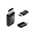 Đầu chuyển đổi Micro USB sang USB Type C dành cho Samsung ( đen ), đầu chuyển micro usb sang type c, cáp micro usb,.