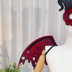 Adult Devil Costume Accessories Devil Wing Mask Devil Role Playing Outfit For Men Women Cosplay Parties and Photography