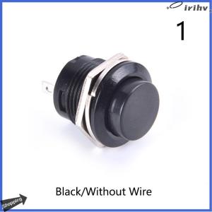 【jianzhanqinl】 16mm 12V-24V không thấm nước Xe LED Power push button momentary chuyển đổi kim loại on of