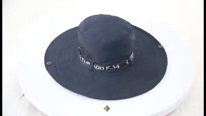 [ Heat ] Sun Hat Men's Summer Big Brim Fishing Hat Uv Protection Bucket ...