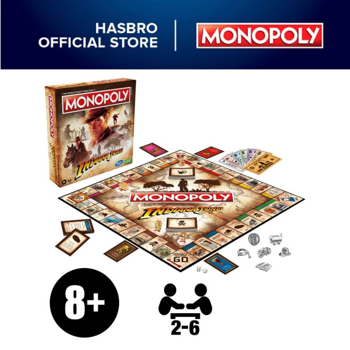 激安価額Monopoly Indiana Jones Edition モノポリー 人生ゲーム