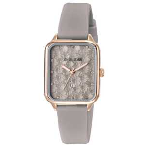 Jam tangan Jonas Jasmin 2238L tali karet tanggal aktif analog original wanita