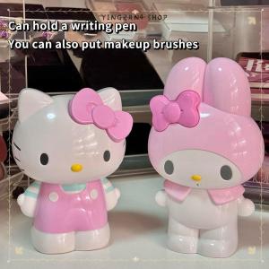 ซื้อ 1 ชิ้นลด 10 บาท Sanrio ที่ใส่ปากกาลาย Hello Kitty ที่ใส่ปากกาอนิเมะ My Melody เครื่องเขียนแปรงแต่งหน้าอุปกรณ์ตกแต่งโต๊ะของขวัญของเล่น