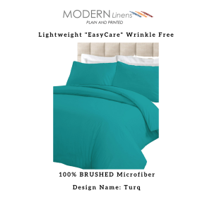 Comforter Modern Linen 100% Brushed Microfiber Plain Color modern linen bedsheet set