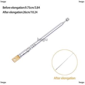 [COD] hegu 17 25cm 5 phần kim loại toàn kênh AM FM ăng ten vô tuyến Ăng ten kính thiên văn Ăng Ten Xoay trên không M2.5