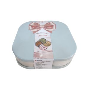 Khay mứt vuông 4 ngăn nhựa VIỆT NHẬT - Có nắp đựng bánh kẹo Tết trang trí decor - 5636
